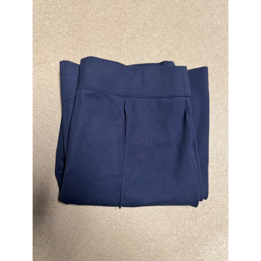 SPANX Navy Blue Wide Leg Petite Dress Pants Size 2XT $89